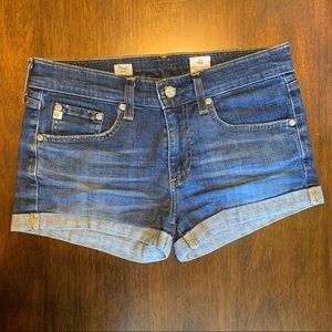AG Adriano Goldschmied denim shorts